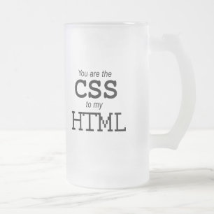 Je bent de CSS van mijn HTML  Matglas Bierpul