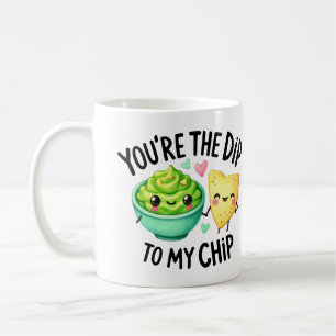 Je bent de dip naar mijn chip - Mok