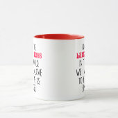 Je bent de gelukkigste baas ter wereld. Grappige b Mok (Midden)