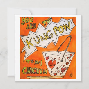 Je bent de Kungpow Kaart