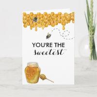 Je bent de Sweetest Honey Bee Waterverf
