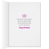 Je bent de ultieme BIRTHDAY-KONINGER. (Binnen (Rechts))