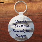 Je bent de wind onder mijn ogen. sleutelhanger (Voorkant)