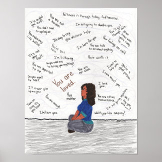 Je bent dol op 2 poster