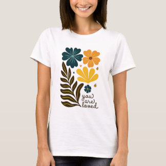 je bent dol op bloemen Boho bloemenbloem Inspirere T-shirt