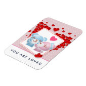 Je bent dol op het zoenen van Beren op Polka Dots. Magneet (Linkerzijde)