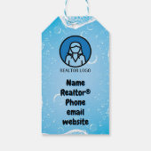 Je bent Ducked Realtor Pop-by Jeep Cadeaulabel (Achterkant)