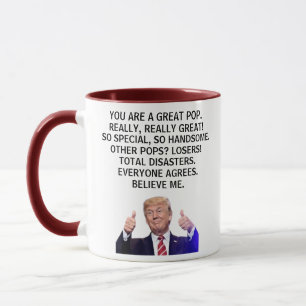Je bent echt een geweldige Pop, echt, Trump Mu Mok