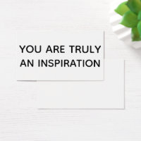 Je Bent Echt Een Inspiratie Zwart Witte Cadeaukaar