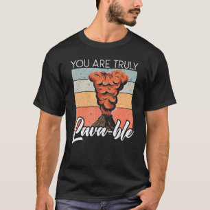 Je bent echt lavawetenschap, geologie V T-shirt