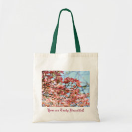 Je bent echt mooi! Canvas tas giften Dogwood