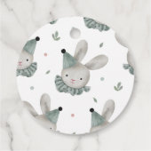 Je bent een beetje Schattig-Bunny-Rustic Bedankjes Labels (Achterkant)