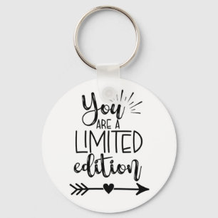 je bent een beperkte editie milestone verjaardagsk sleutelhanger