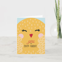 Je bent een chirp-tastische Cheerful Funny groet