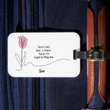 "Je bent een engel in vermomming" gepersonaliseerd