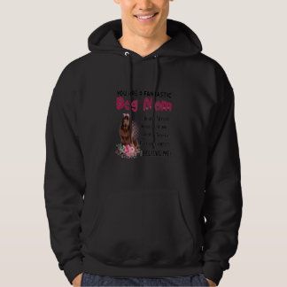 Je bent een Fantastische Dog Mam Happy Moederdag L Hoodie