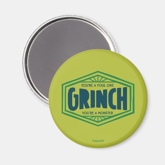 Je bent een Foute One Grinch Magneet (Voorkant / Achterkant)