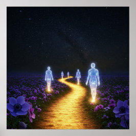 Je bent een geest in een lichaam en niet andersom poster