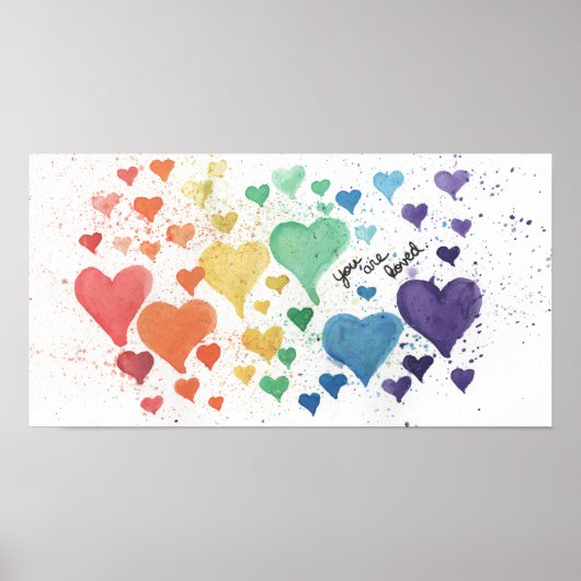 Je bent een geliefde poster (Voorkant)