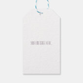 Je bent een Gem Teacher Appreciation Favor Cadeaulabel (Achterkant)