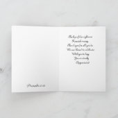 Je bent een gewaardeerde predikant bedankkaart (Binnen)