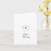 Je bent een goede eitenkaart kaart (Gele Bloem)