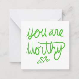 Je bent een goede Valentijn Notitiekaartje