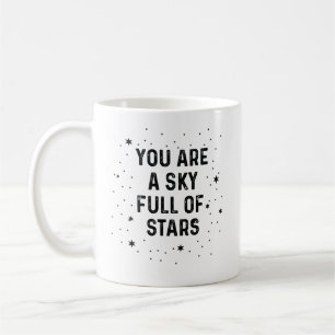 Je bent een hemel vol sterren koffiemok