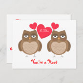 Je bent een Hoot Owls Briefkaart (Voorkant / Achterkant)