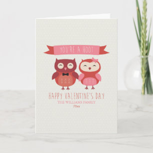 Je bent een Hoot   Valentijnsdag Kaarten