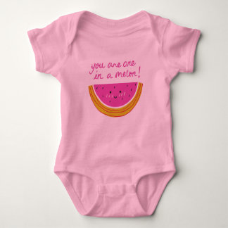 "Je bent een in een meloen" Baby Bodysuit