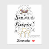 Je bent een keeper sticker (Vel)