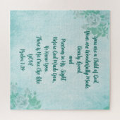 Je bent een kind puzzel spel Schrift Legpuzzel (Horizontaal)