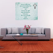 Je bent een kind van God... een schilderdruk. Canvas Afdruk