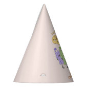Je bent een koningin van Birthday Jubilee Sticker Feesthoedjes (Links)