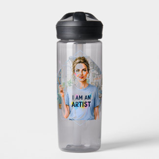 Je bent een kunstenaar! Wees er trots op! Waterfles