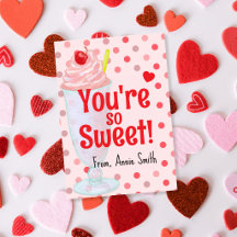 Je bent een lekkere sundae-valentijn