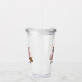 Je bent een magische heksenkat acryl drinkbeker (Rechts)