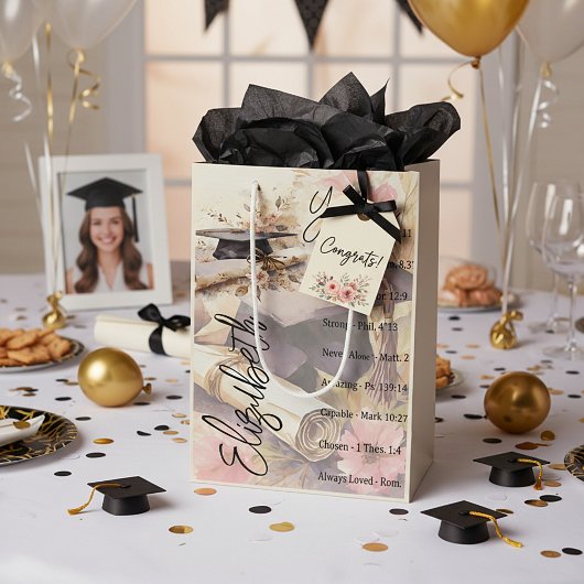 Je bent een mooi afstuderen gepersonaliseerd medium cadeauzakje