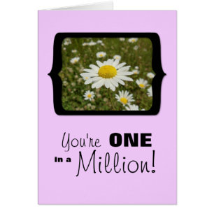 Je bent een op een miljoen, Daisies in de Kaart.