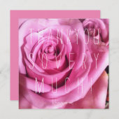 Je bent een Peach. Thank You kaart (Voorkant / Achterkant)