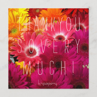 Je bent een Peach. Thank You kaart