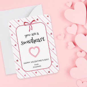 Je Bent Een Schat Valentijnskaart Klaslokaal Notitiekaartje