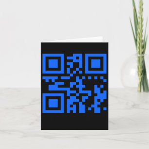 Je bent een speciale positieve QR-code Sticker Kaart