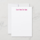 Je bent een ster Oscar Party uitnodiging (Achterkant)