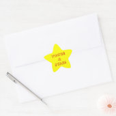 Je bent een ster sticker (Envelop)