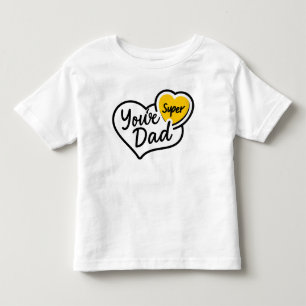 Je bent een super papa T-shirt Leuk Vaderdag cad
