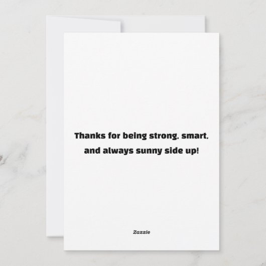 Je bent een uitstekende vader Vaderdag Verjaardag Feestdagenkaart (Achterkant)