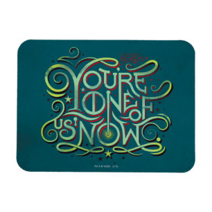 Je bent een van ons nu groene grafische magneet