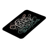 Je bent een van ons nu kleurrijk grafisch magneet (Linkerzijde)